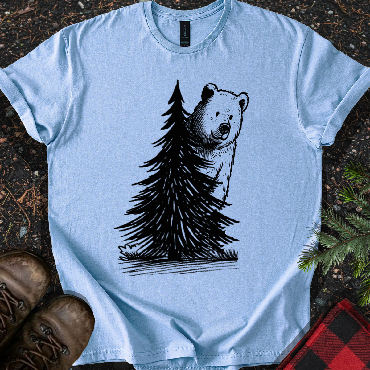 Peeking Bear T-shirt