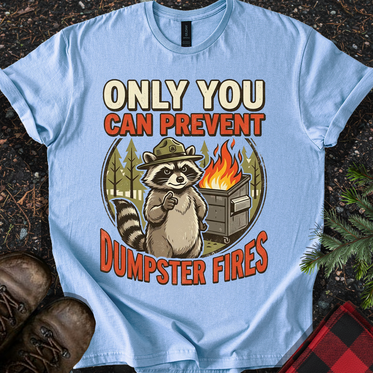Dumpster Fire T-shirt