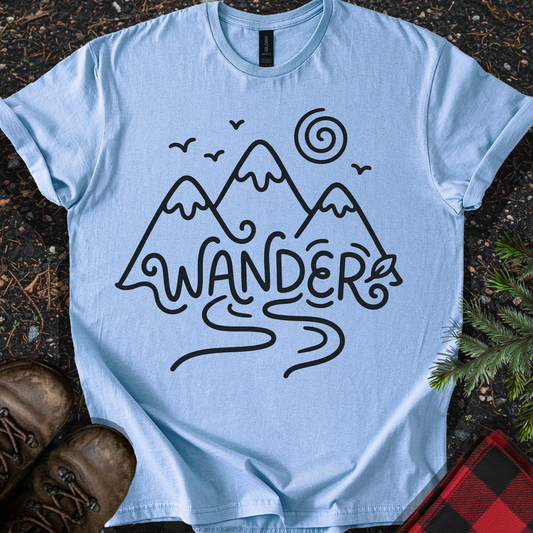 Wander Mountains T-shirt