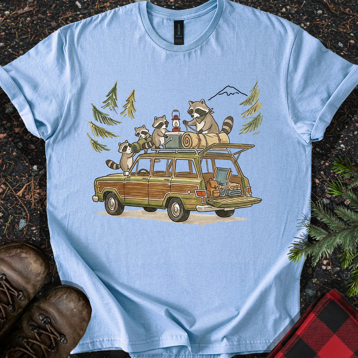 Family Camping T-shirt