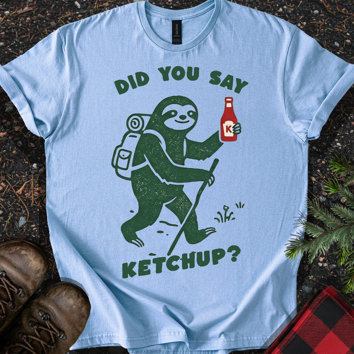Sloth Hiking T-shirt