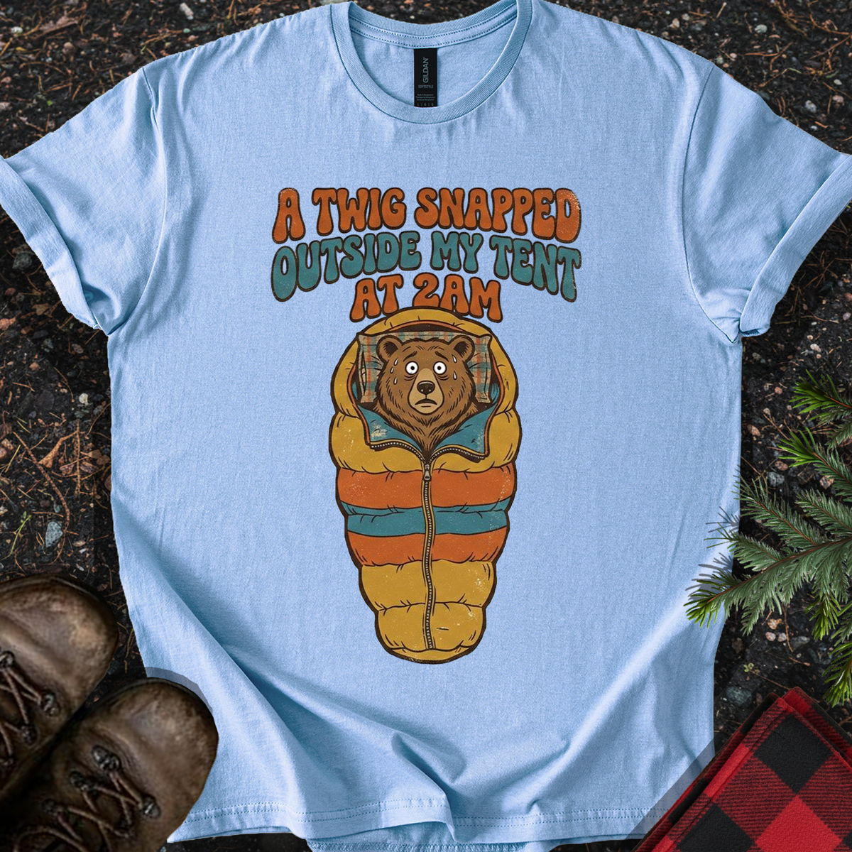 Scared Bear T-shirt