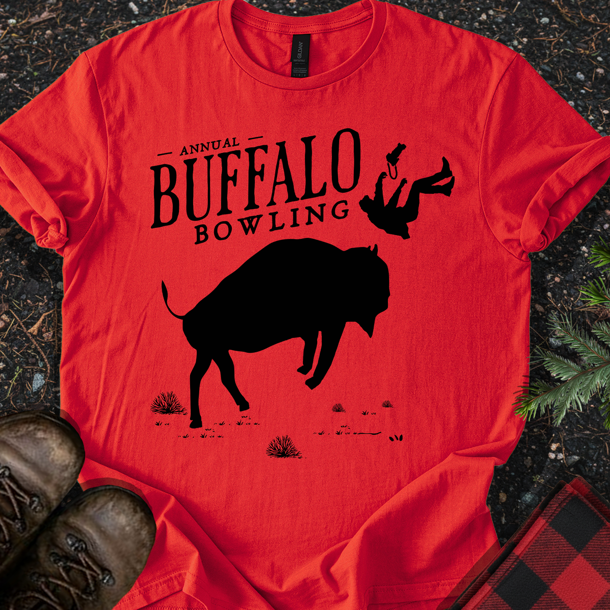 Buffalo Bowling Tee