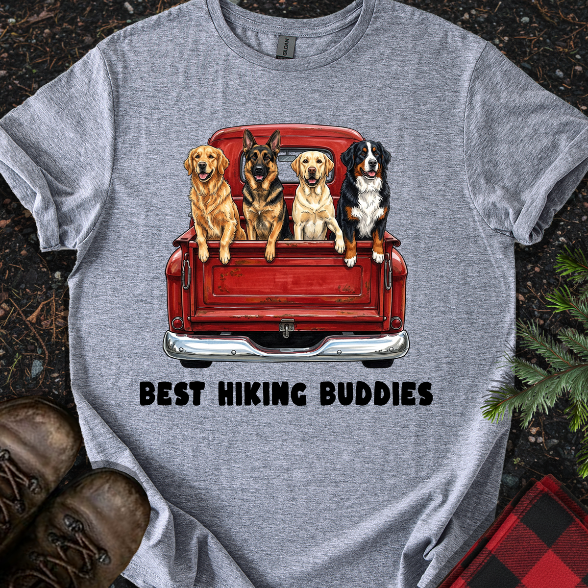 Truck Pups T-shirt