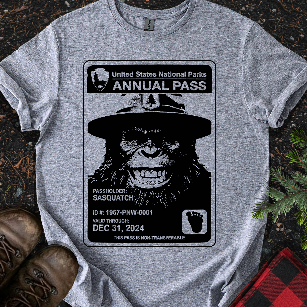 Sasquatch ID T-shirt