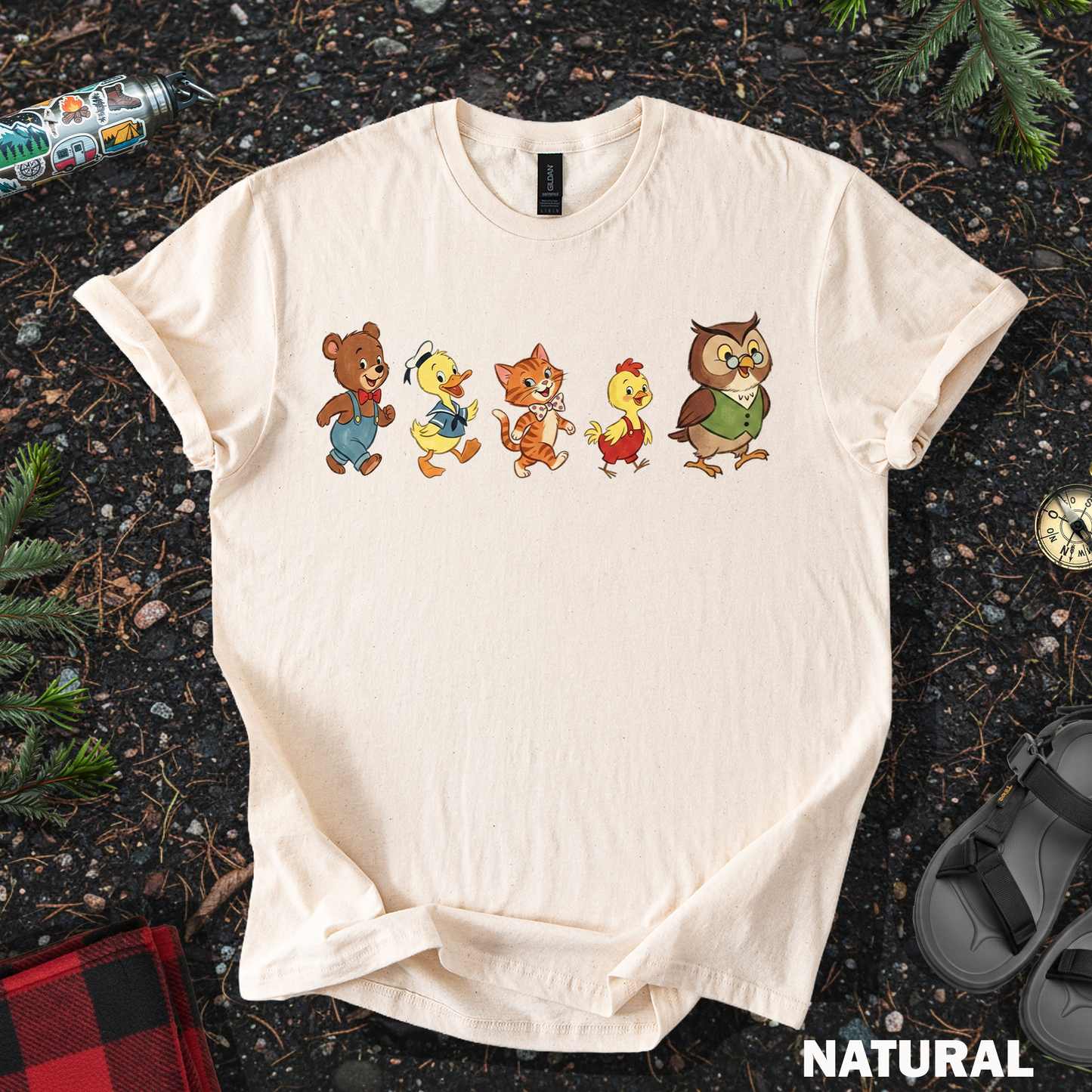 Cute Bear and Friends