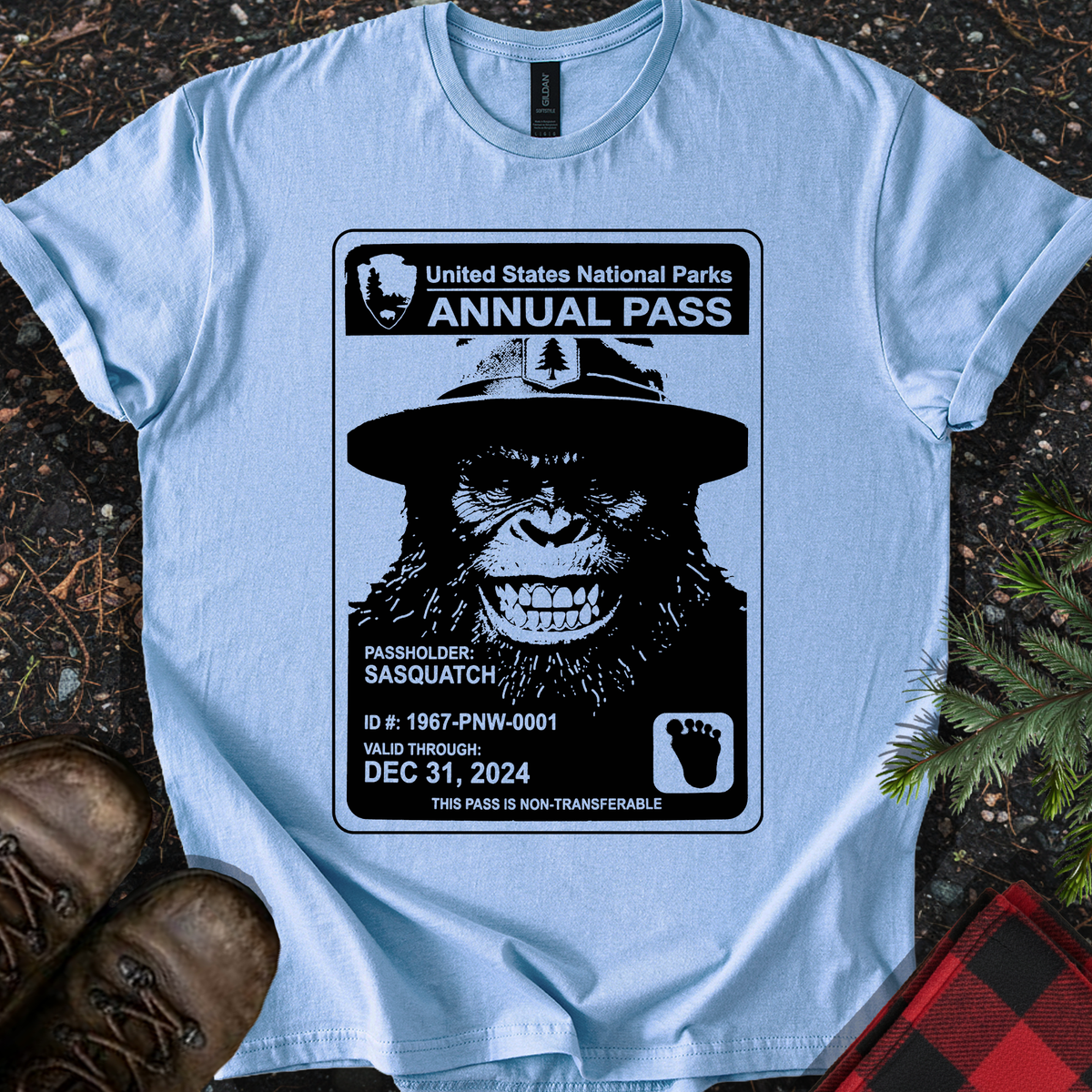 Sasquatch ID T-shirt