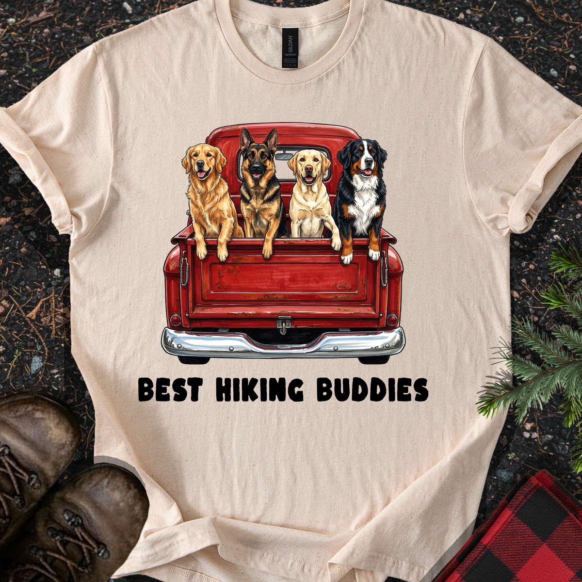 Truck Pups T-shirt