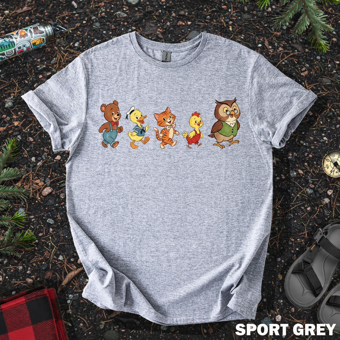 Cute Bear and Friends