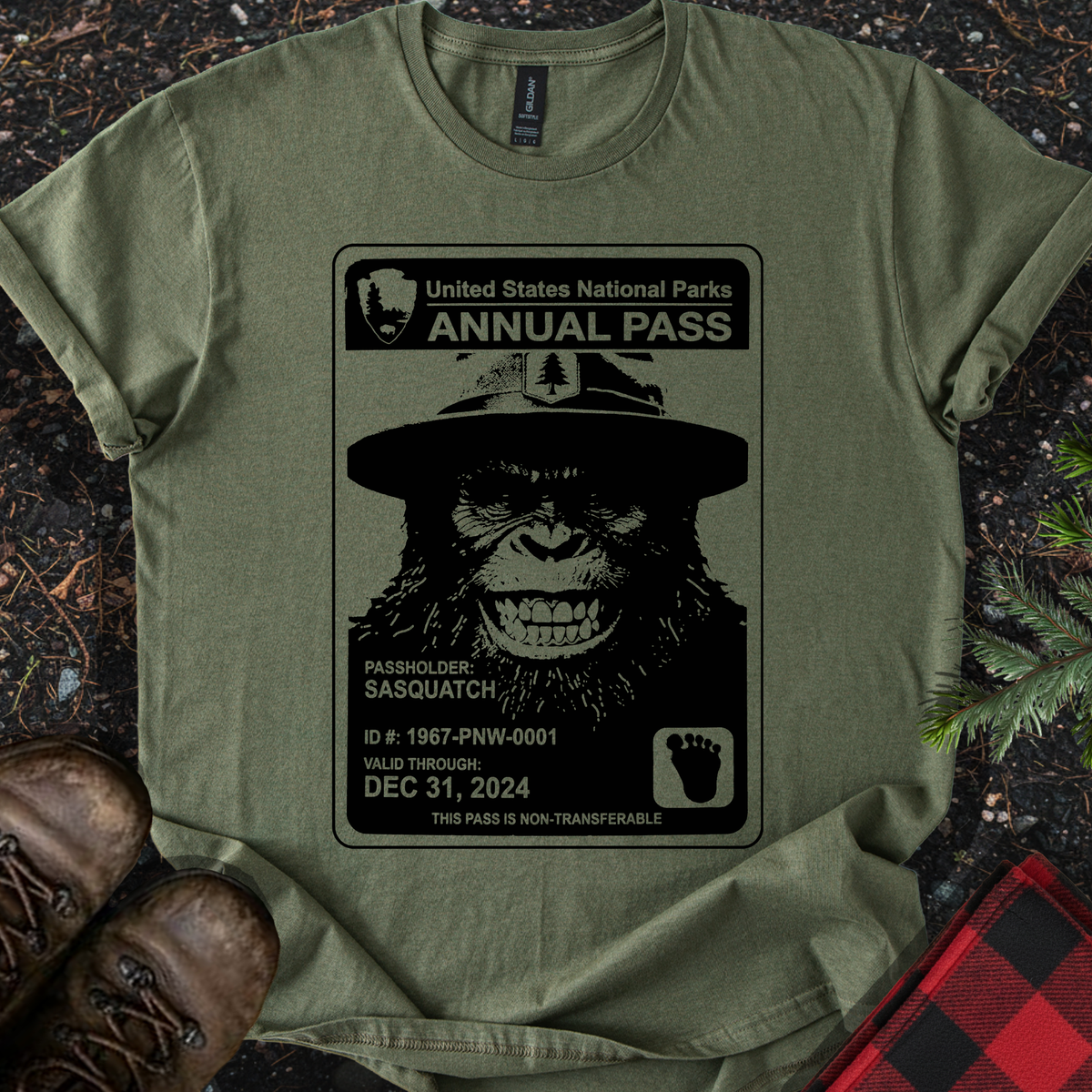 Sasquatch ID T-shirt