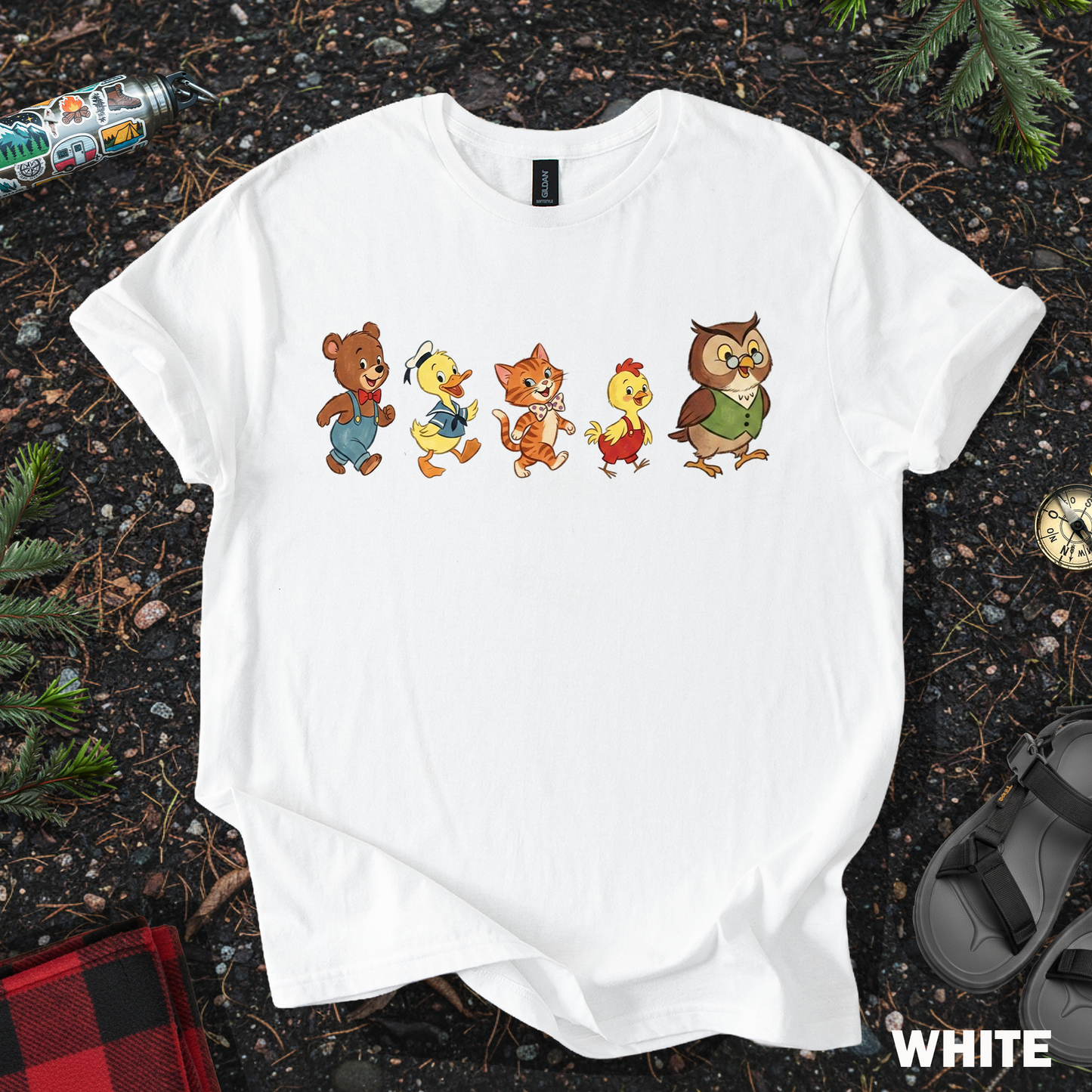Cute Bear and Friends