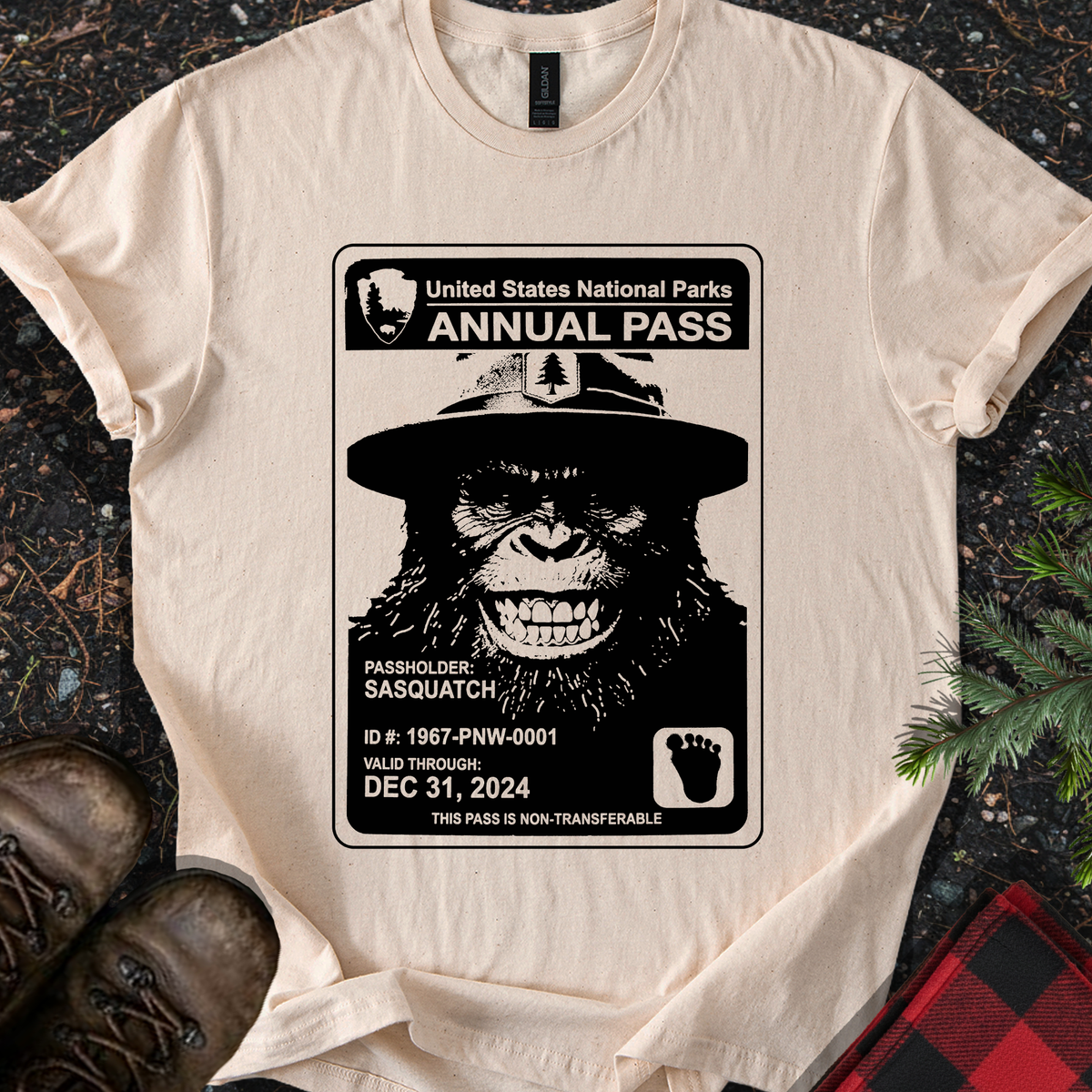 Sasquatch ID T-shirt