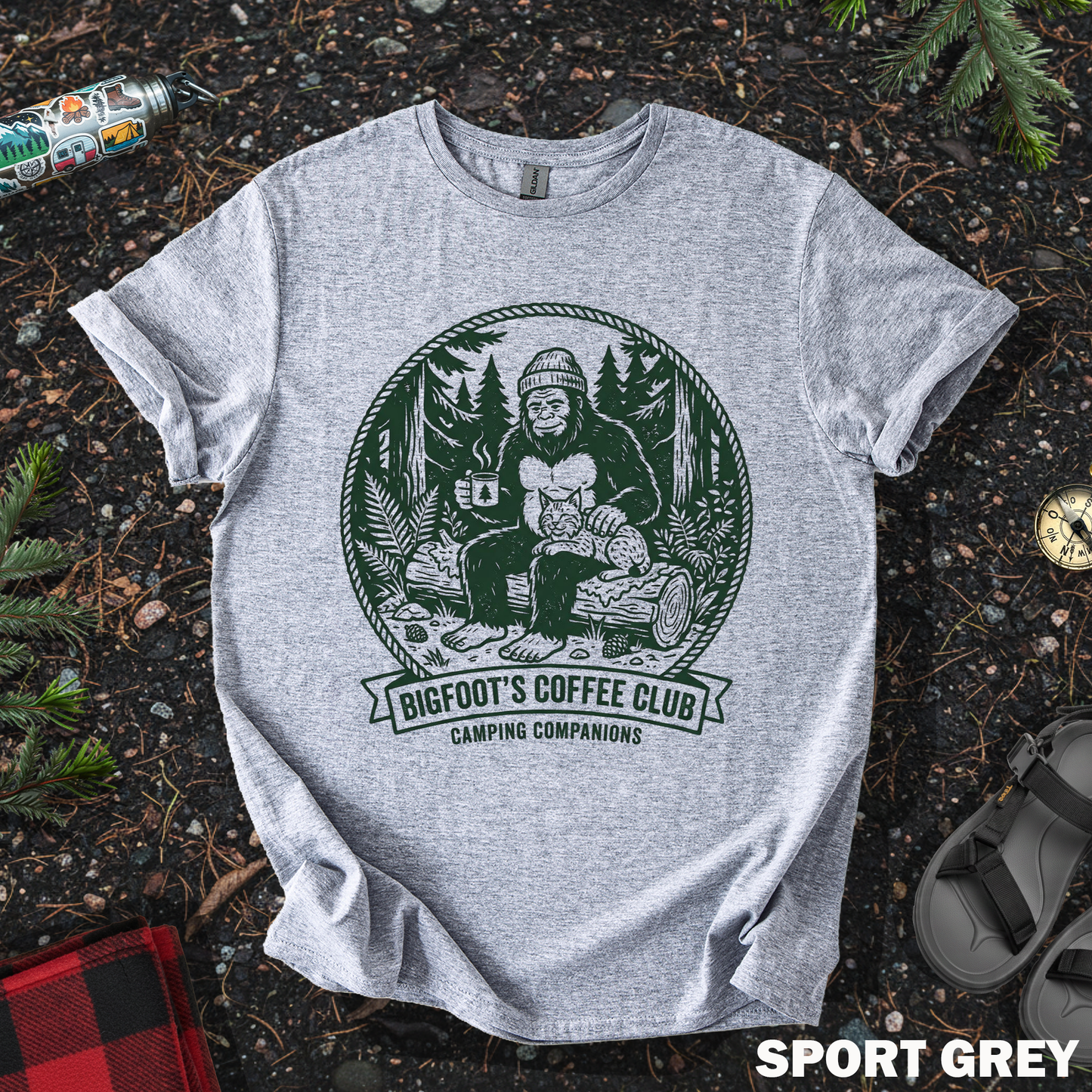Bigfoot and Bobcat Morning Coffee