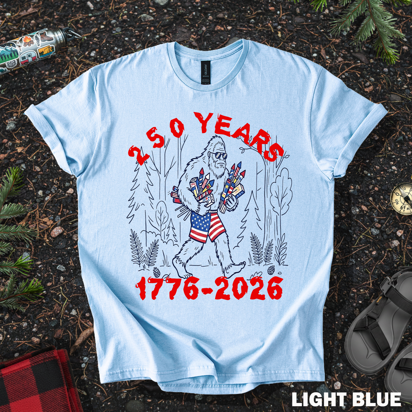 USA 250 Year Anniversary Bigfoot