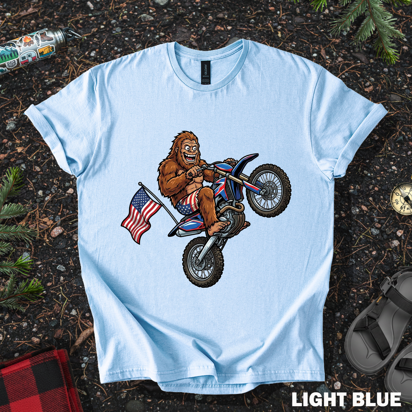 Bigfoot Dirtbike Wheelie