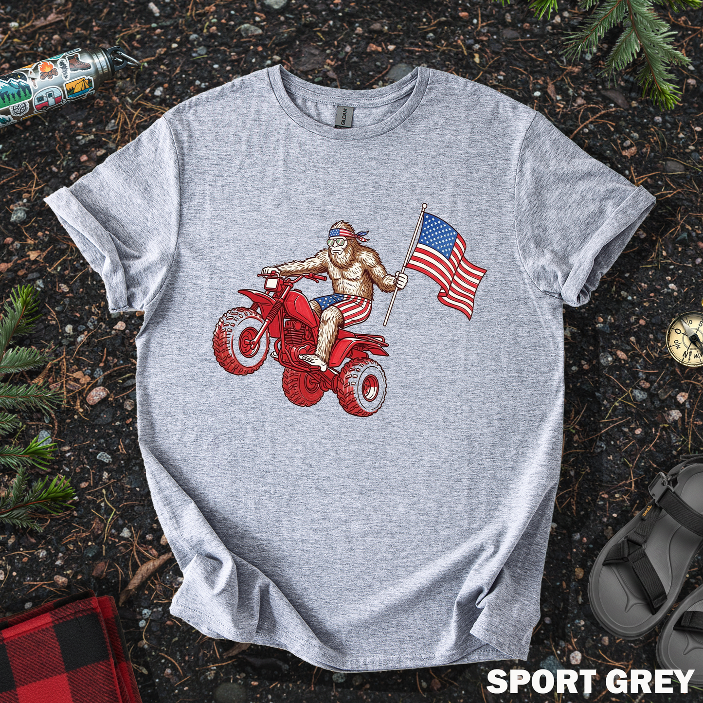 Bigfoot Jumping 3Wheeler