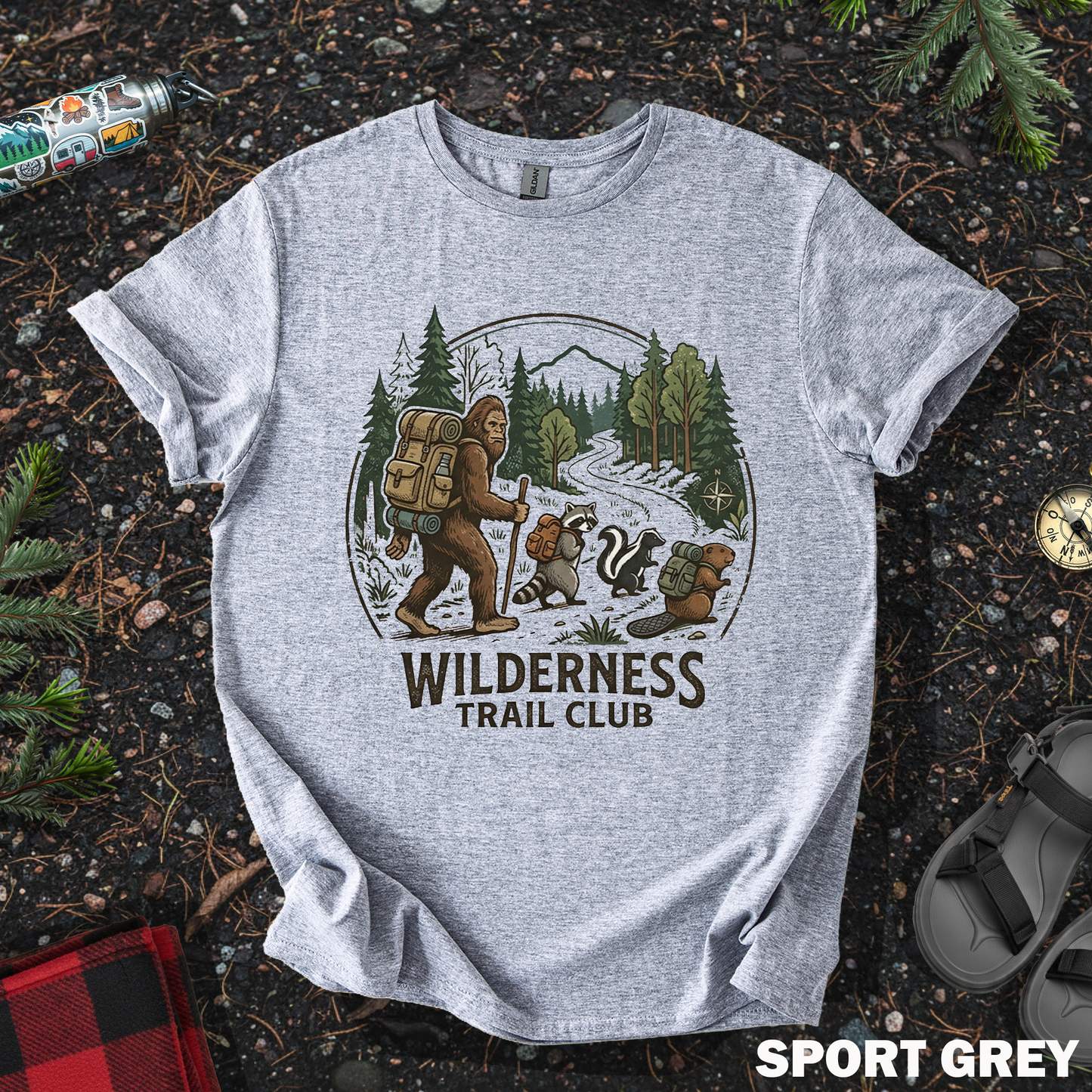 Bigfoot and Friends Hiking
