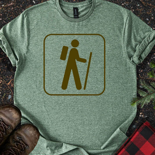 Hiker Symbol T-Shirt