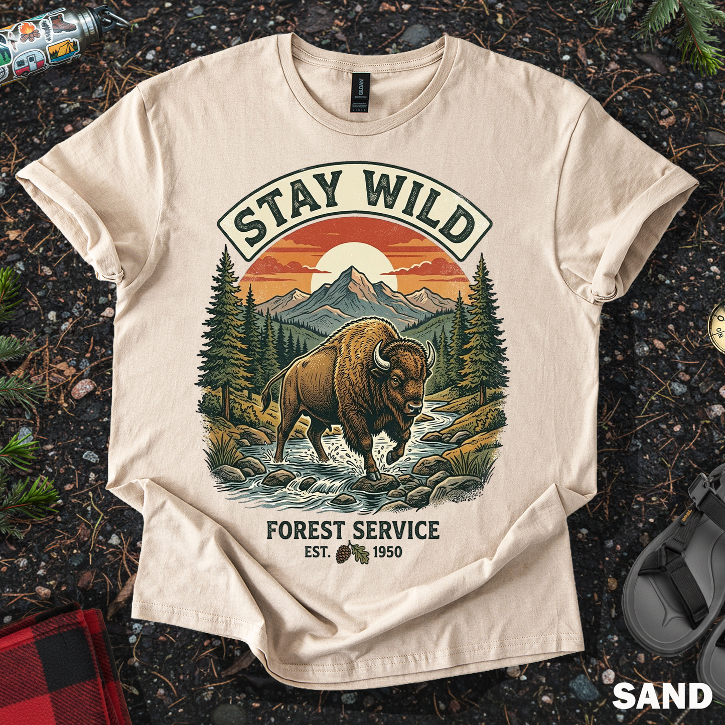 Stay Wild Bison