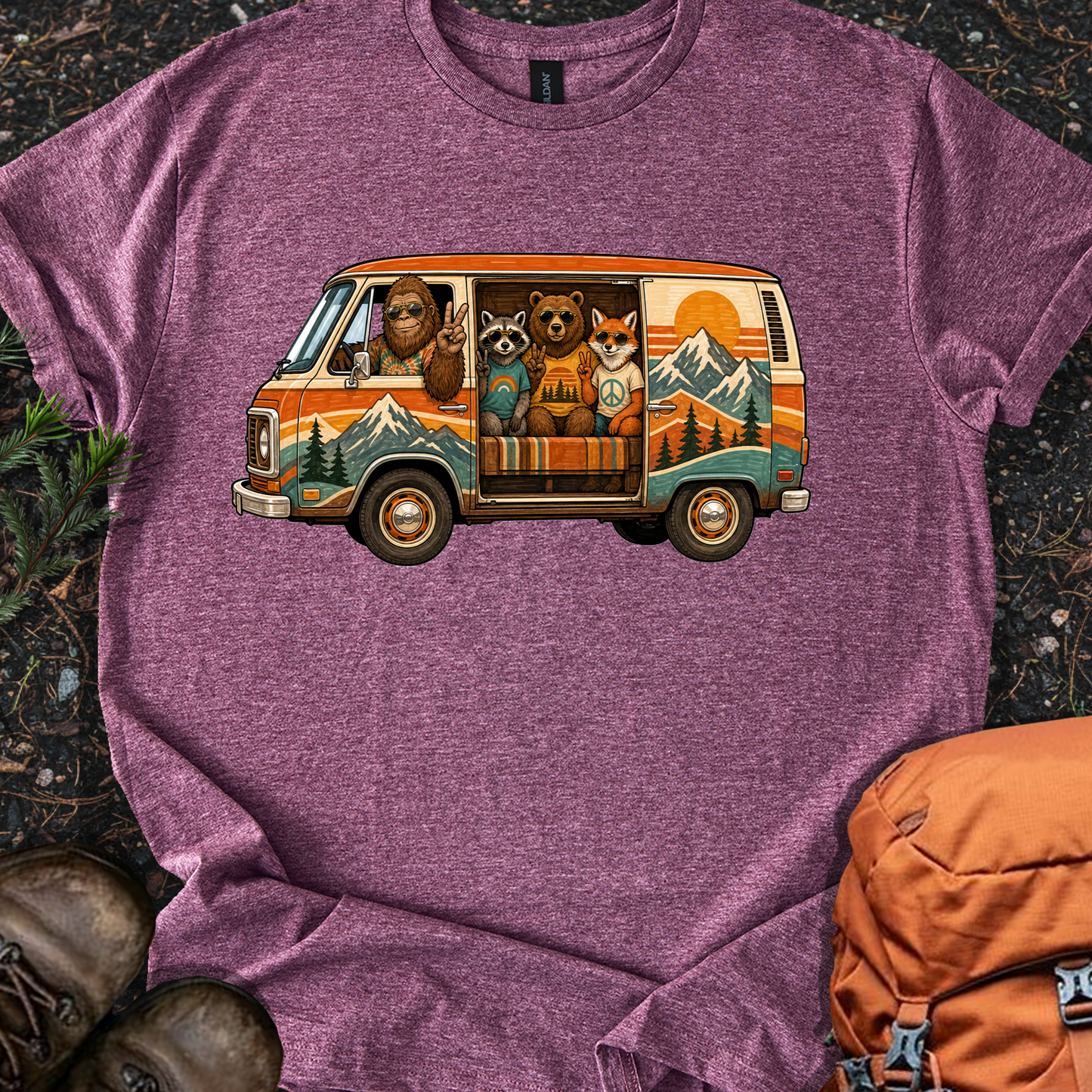 Groovy Van Camping