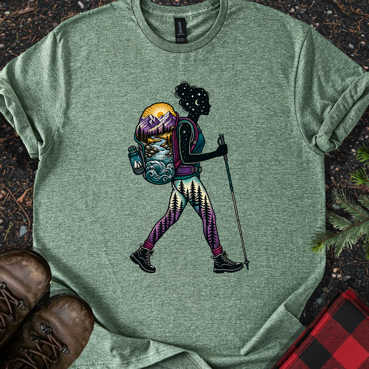 Hiker Girl T-Shirt