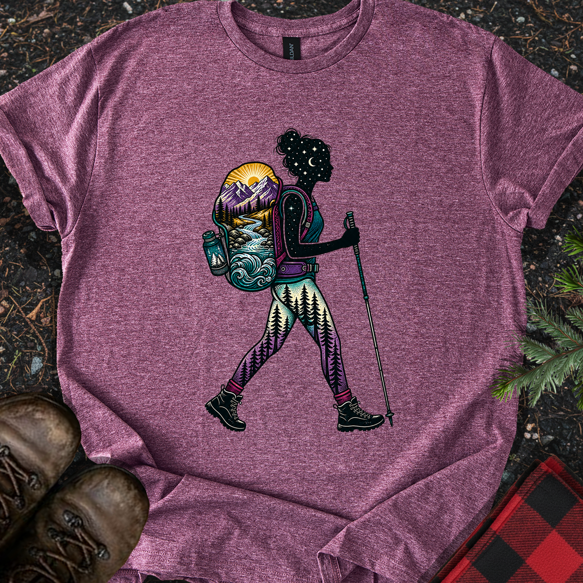 Hiker Girl T-Shirt