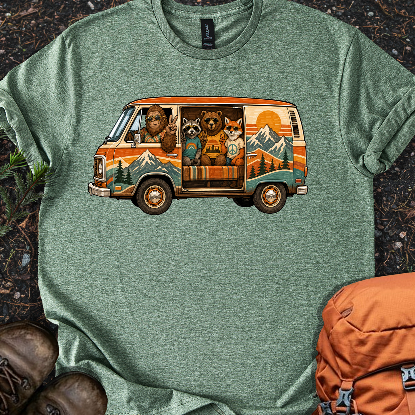 Groovy Van Camping