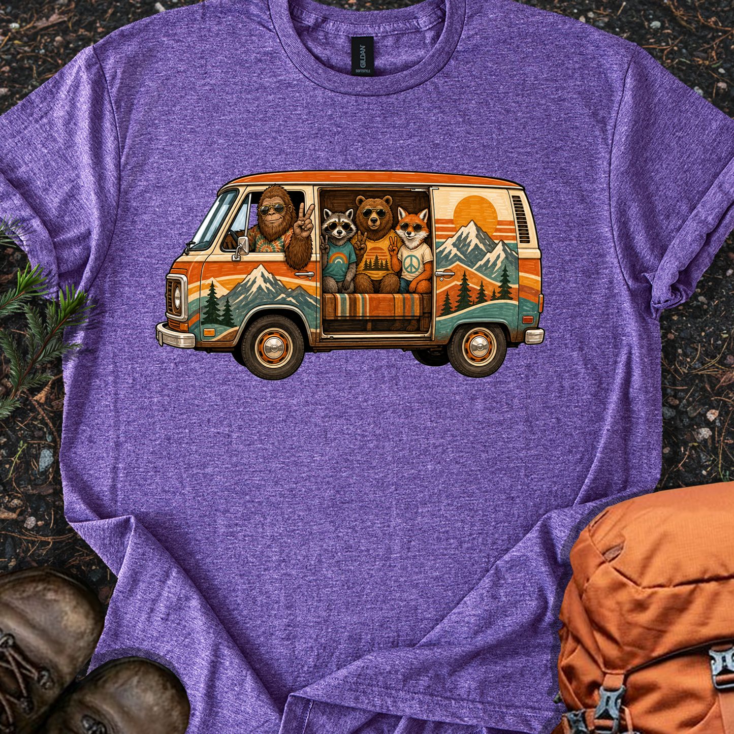 Groovy Van Camping