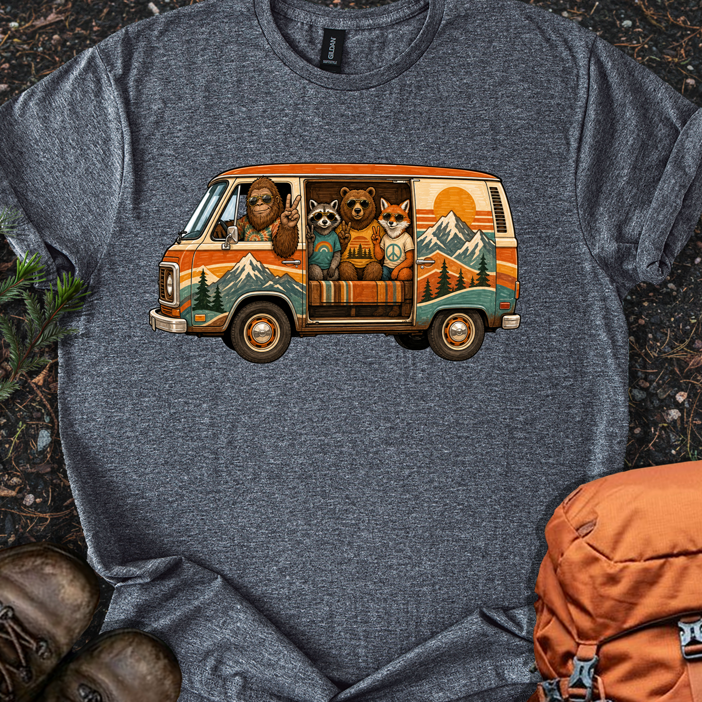 Groovy Van Camping