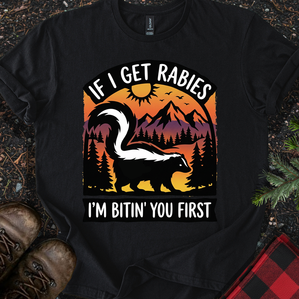 Skunk Rabies T-shirt