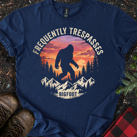 Bigfoot Trespassing T-shirt