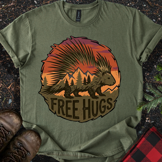 Free Hugs Porcupine T-shirt