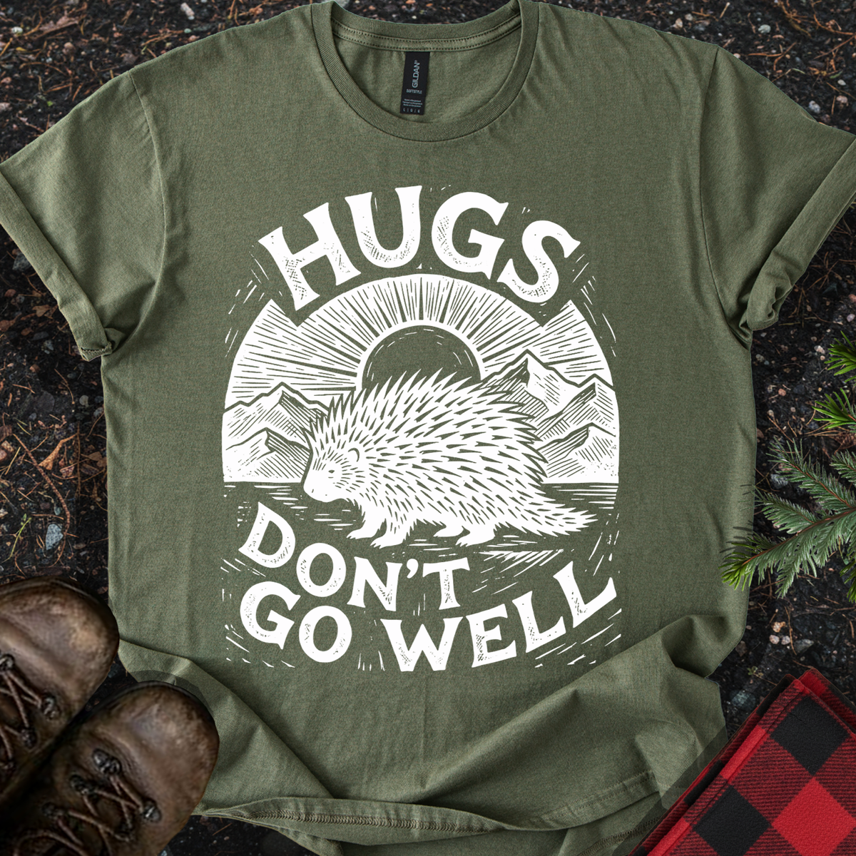 Porcupine Hugs T-shirt