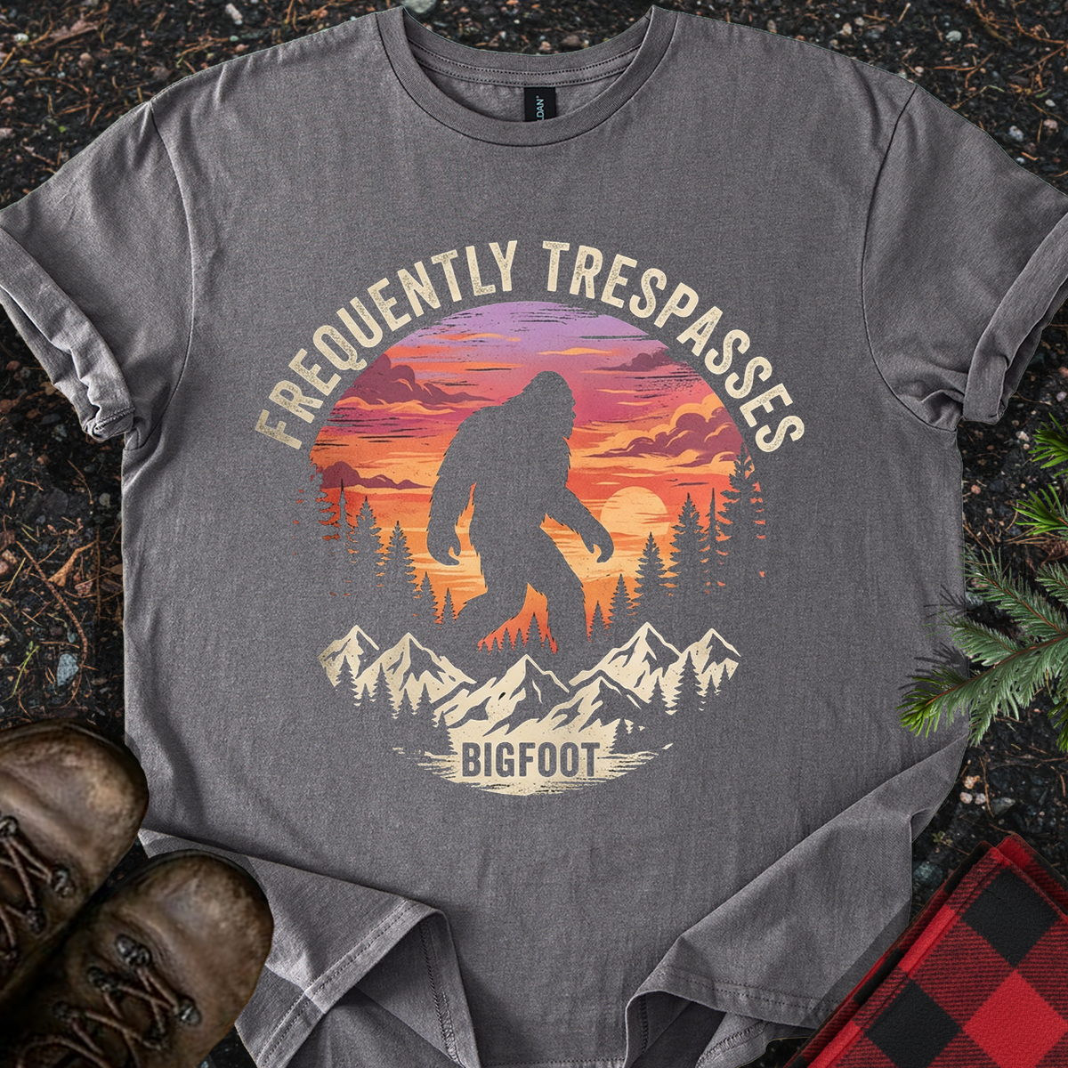 Bigfoot Trespassing T-shirt