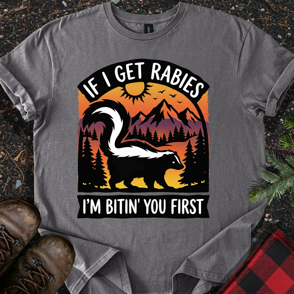Skunk Rabies T-shirt