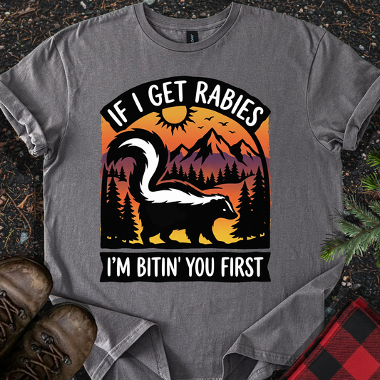 Skunk Rabies T-shirt