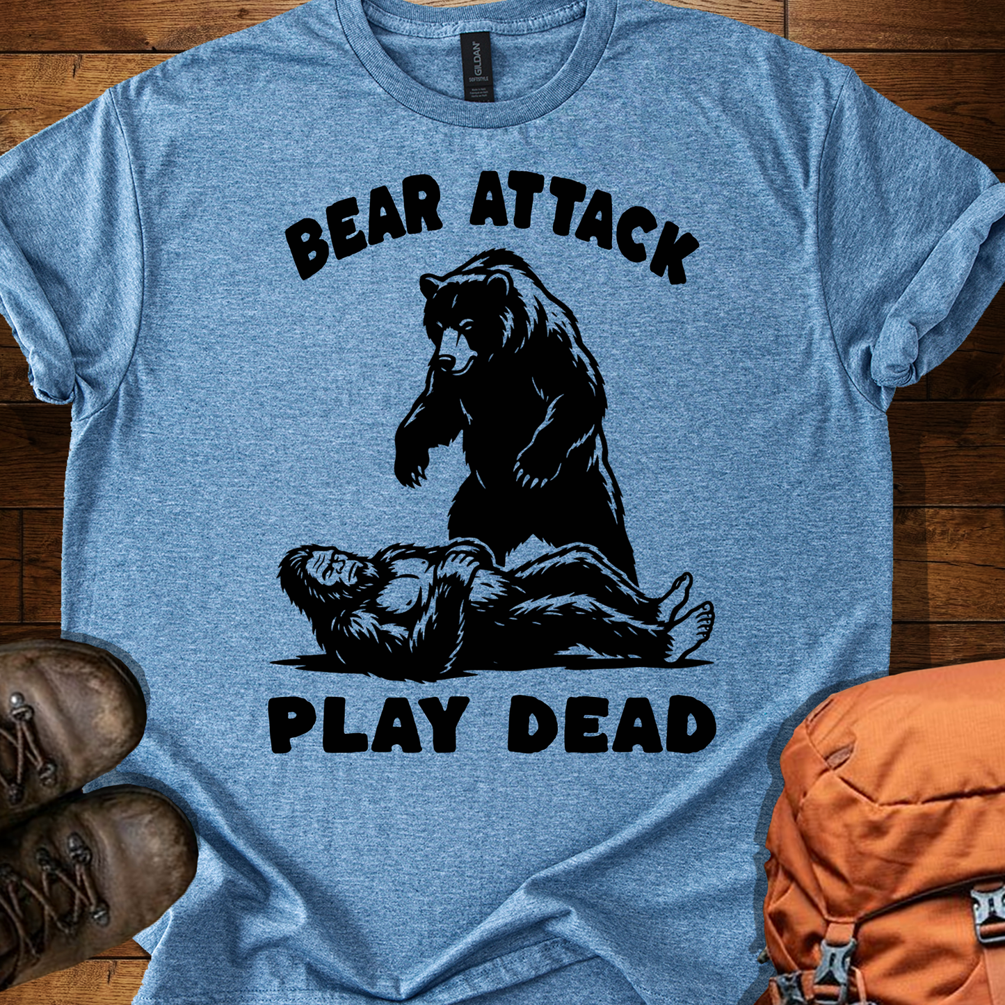 Bear Attack Play Dead