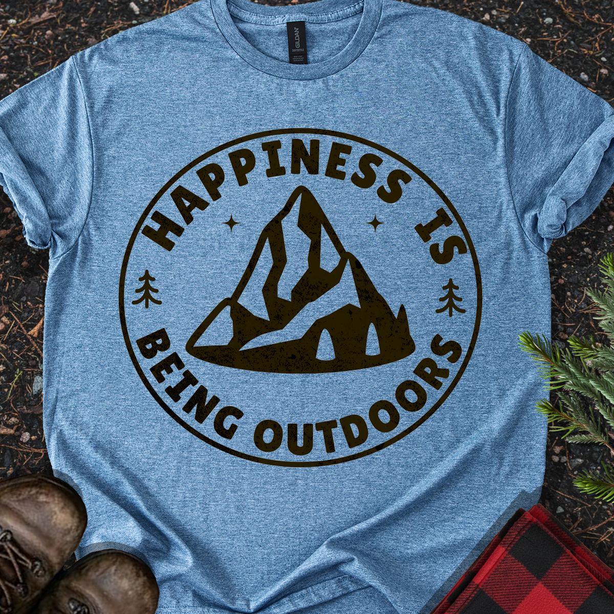 Happiness Outdoors T-shirt
