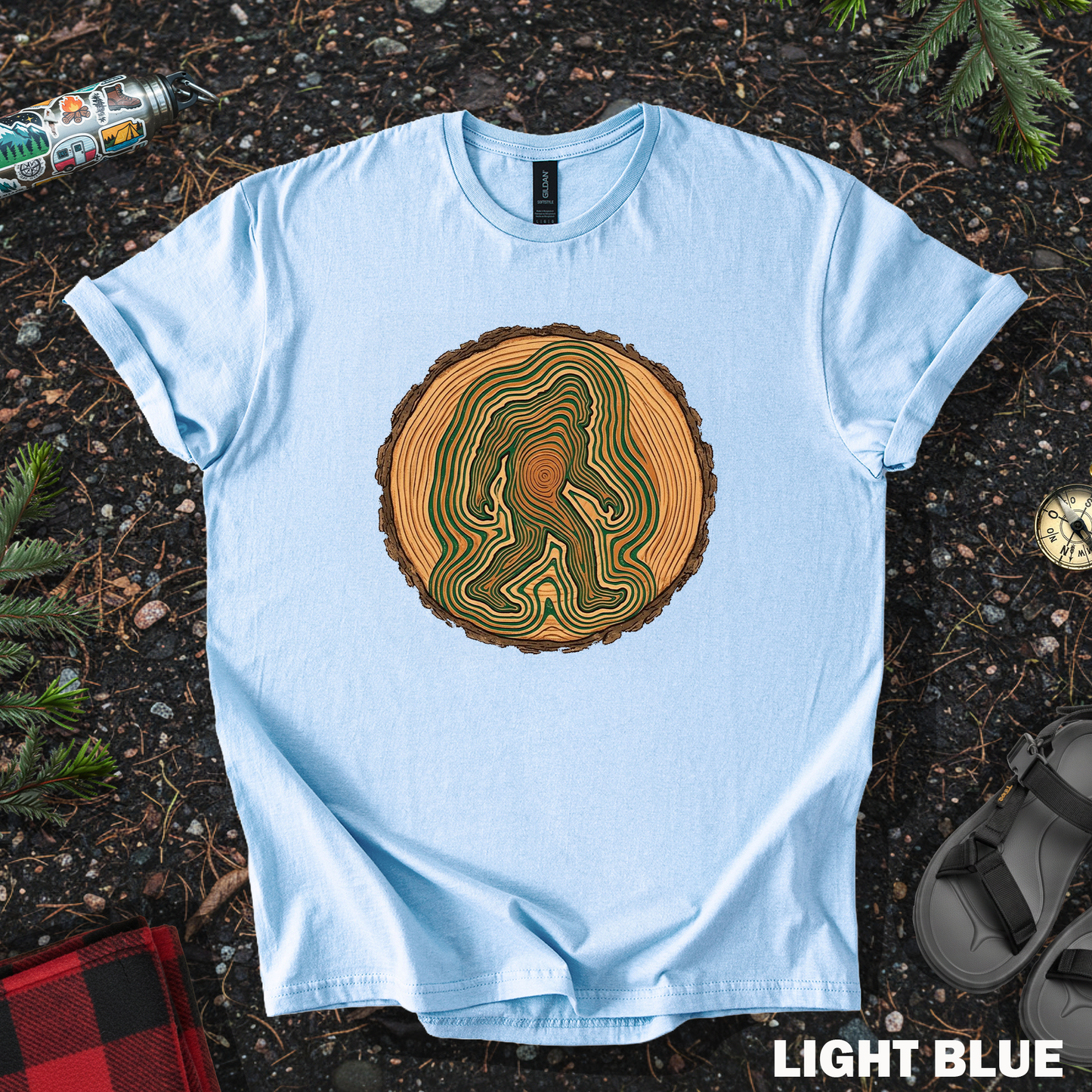 Bigfoot Growth Rings Tree