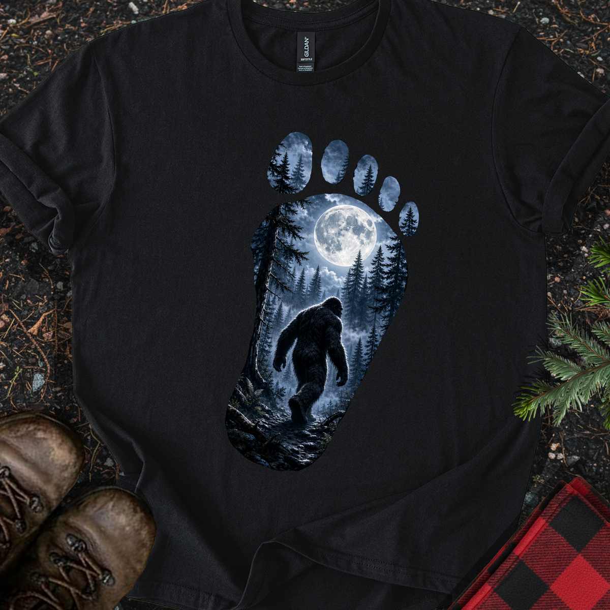 Bigfoot Moonlight T-shirt