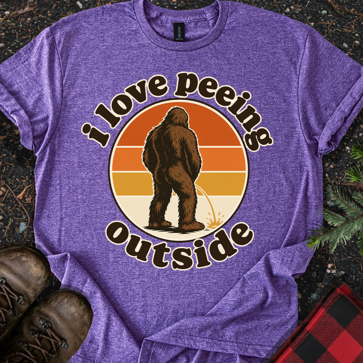 Peeing Outside T-shirt
