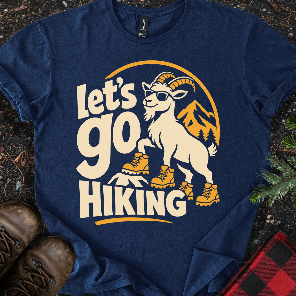 Let's Go Hiking T-shirt