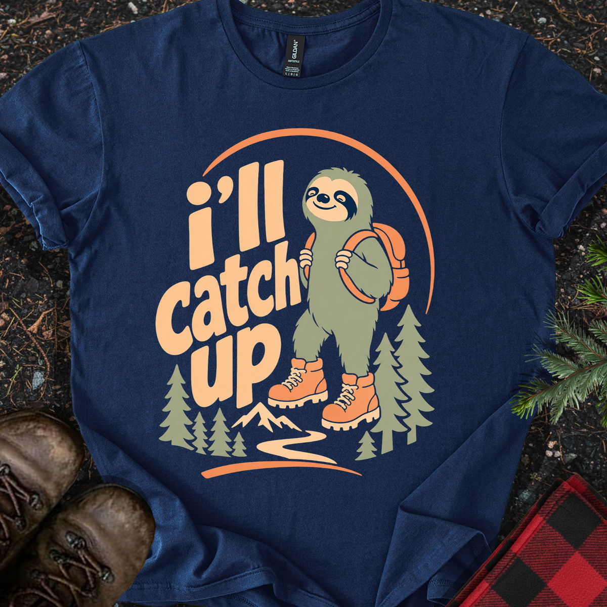 I'll Catch Up Sloth T-shirt