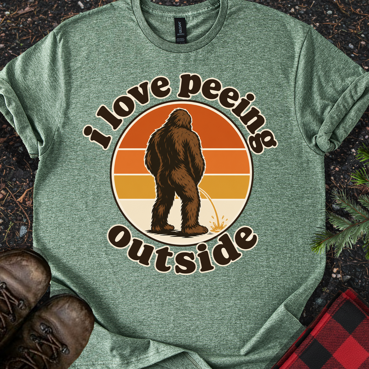 Peeing Outside T-shirt