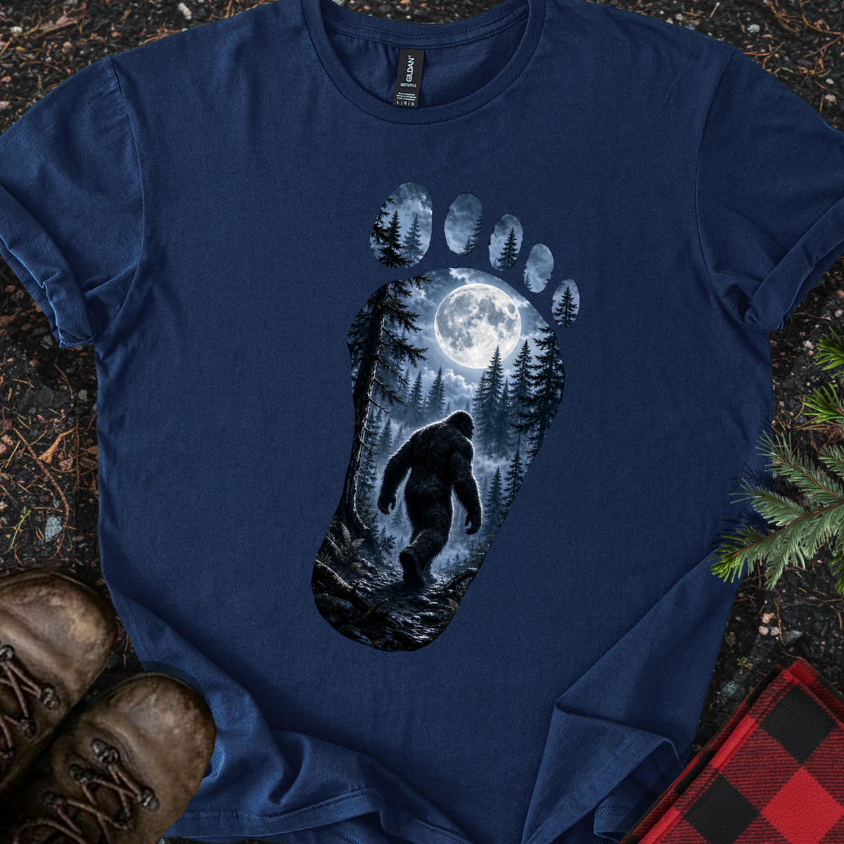Bigfoot Moonlight T-shirt