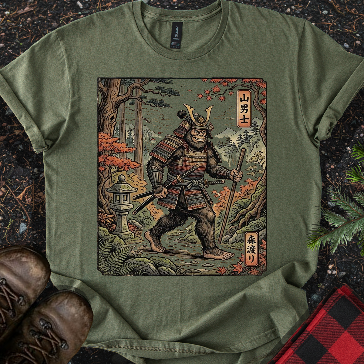 Samurai Bigfoot T-Shirt
