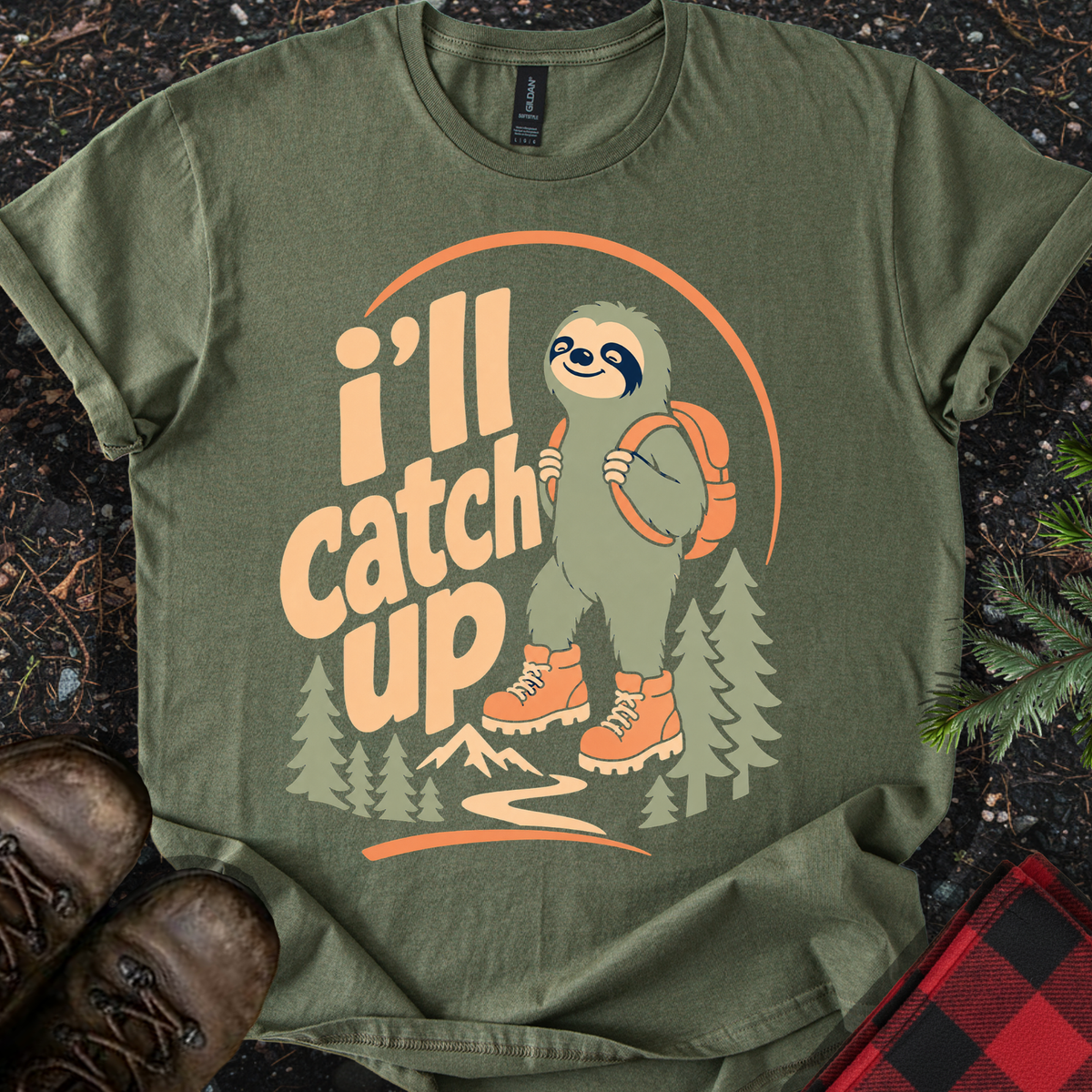 I'll Catch Up Sloth T-shirt