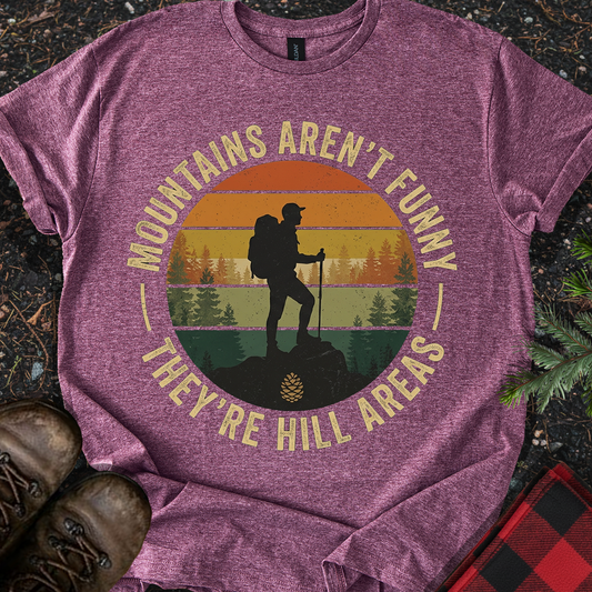 Hill Areas Mountains T-Shirt