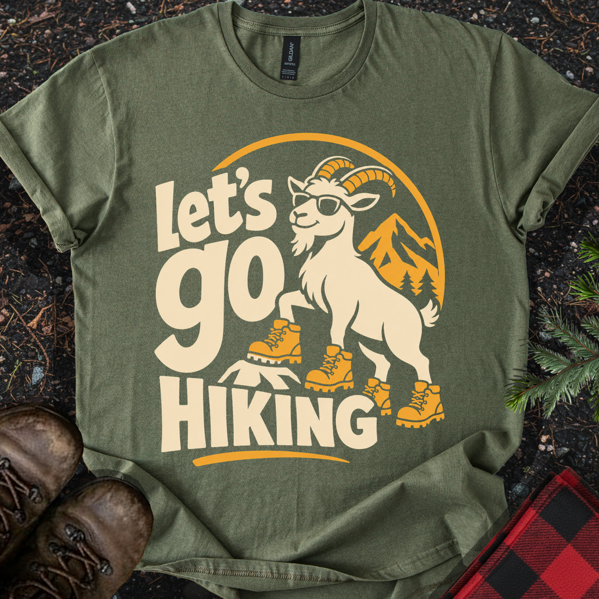 Let's Go Hiking T-shirt