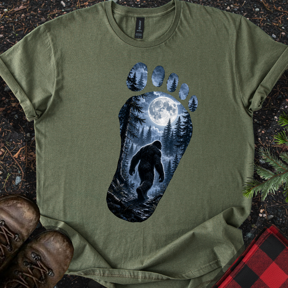 Bigfoot Moonlight T-shirt